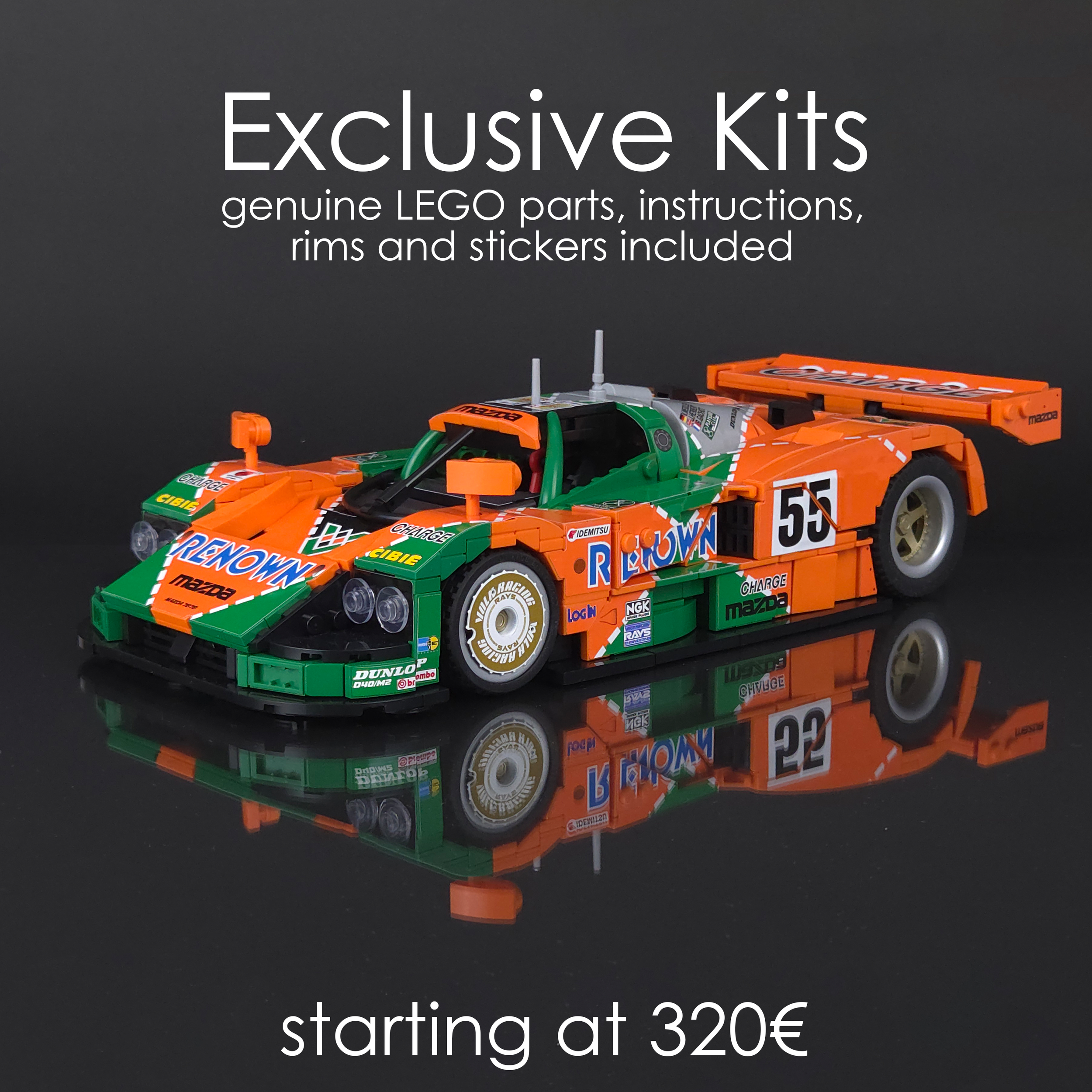 Mazda 787B — Pingubricks
